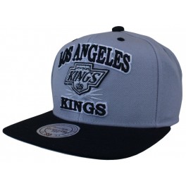 MITCHELL And NESS - Casquette Snapback Los Angeles KINGS NHL