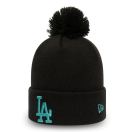 New Era - Bonnet Los Angeles Dodgers - League Essential Bobble Cuff Knit 