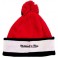 MITCHELL And NESS - Bonnet à pompon NBA - Chicago BULLS - Block Cuff - MN-NBA-KK39Z-CHIBUL-RED-OS