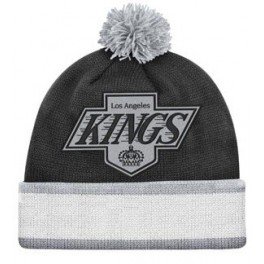 MITCHELL And NESS - Bonnet à pompon NHL - Los Angeles KINGS