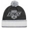 MITCHELL And NESS - Bonnet à pompon NHL - Los Angeles KINGS - KC84Z-LAKINGS