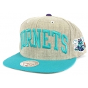 Mitchell And Ness - Casquette Snapback Charlotte Hornets - Basic Arch Road
