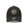 New Era - Casquette 9Forty - Black White - Brooklyn Nets