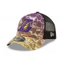 New Era - Casquette Trucker Summer City - Los Angeles Lakers