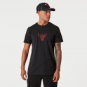 New Era - T-shirt NBA Chain Stitch - Chicago Bulls