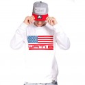 WATI B - Sweat-shirt USA Crewneck - Blanc