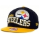 New Era - Casquette Snapback  Pittsburgh STEELERS - Wave - Yellow