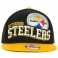 New Era - Casquette Snapback  Pittsburgh STEELERS - Wave - Yellow