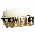 WATI-B Ceinture  DJING - Blanc