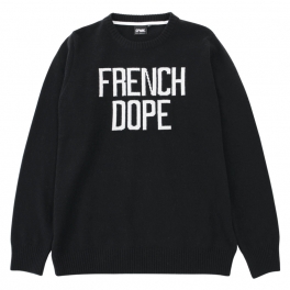 SPACE MONKEYS - Pullover French Dope - Noir SPACE MONKEYS - Pullover French Dope - Noir