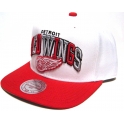 MITCHELL And NESS - Casquette Snapback Detroit Red WINGS - NHL - Black Tri Pop