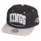 MITCHELL And NESS - Casquette Snapback Los Angeles KINGS - Triple Arch