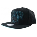 MITCHELL And NESS - Casquette Snapback San José SHARKS - Black Taw Colp
